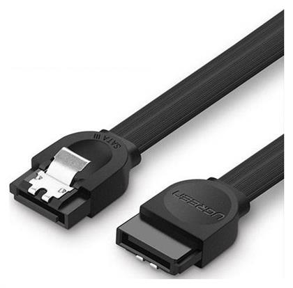 7-Pin SATA III - 7-Pin SATA III Cable 50cm Μαύρο (30796) Ugreen