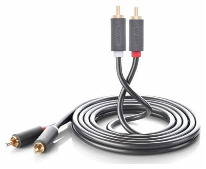 Cable 2x RCA male - 2x RCA male 2m (10518) Ugreen