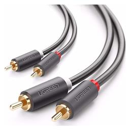Cable 2x RCA male - 2x RCA male 3m (10519) Ugreen