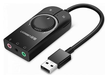 CM129 15cm Εξωτερική USB Κάρτα Ήχου 2.0 Ugreen