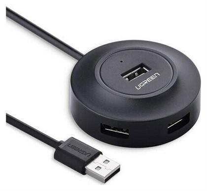 CR106 USB 2.0 Hub 4 Θυρών με σύνδεση USB-A Ugreen