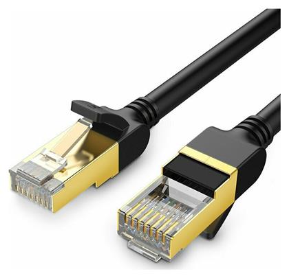 F/FTP Cat.7 Καλώδιο Δικτύου Ethernet 0.5m Μαύρο Ugreen