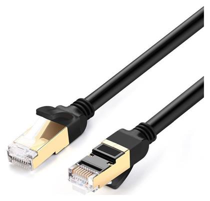 F/FTP Cat.7 Καλώδιο Δικτύου Ethernet 3m Μαύρο Ugreen