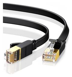 Flat U/UTP Cat.7 Καλώδιο Δικτύου Ethernet 20m Μαύρο 1τμχ Ugreen