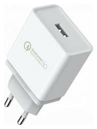 Φορτιστής Χωρίς Καλώδιο με Θύρα USB-A Quick Charge 3.0 Λευκός (CD122) Ugreen