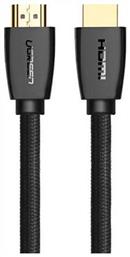 HDMI 2.0 Braided HDMI male - HDMI male 1.5m Μαύρο (40409) Ugreen