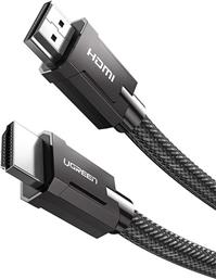 HDMI 2.1 Braided Cable HDMI male - HDMI male 1.5m Μαύρο Ugreen