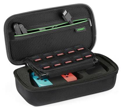 Nintendo Switch Anti Shock Case Υφασμάτινη Θήκη Μεταφοράς Version A Small 26x13x8.8cm για Κονσόλα Switch Μαύρη Ugreen