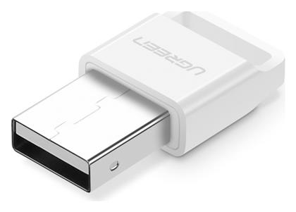 Qualcomm aptX WH USB Bluetooth 4.0 Adapter με Εμβέλεια 20m Λευκό Ugreen