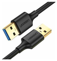 USB 3.0 Cable USB-A male - USB-A male Μαύρο 0.5m 10369 Ugreen