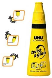 Υγρή Κόλλα Twist & Glue Μεσαίου Μεγέθους Γενικής Χρήσης 90ml UHU