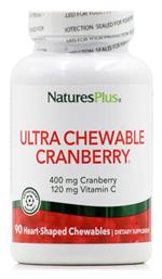ULTRA Chewable Cranberry Cranberry 90 μασώμενες ταμπλέτες Cranberry Strawberry - Natures Plus