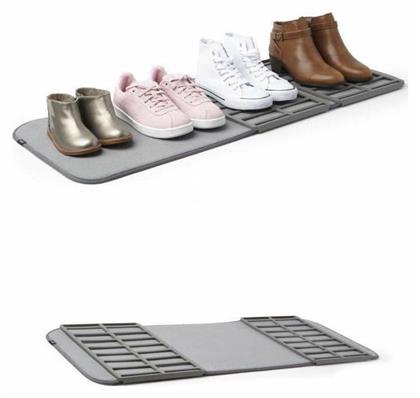 Πατάκι Εισόδου Shoe Dry Charcoal 33x89εκ. Umbra