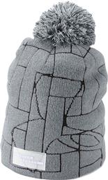Γυναικείος Pom Pom Beanie Σκούφος σε Γκρι χρώμα Under Armour