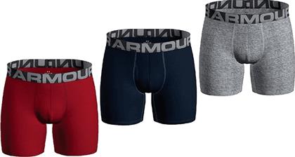 Ανδρικά Boxer 3 Pack Μπλε / Γκρι / Κόκκινο Under Armour