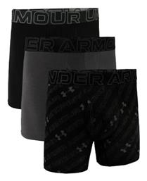 Ανδρικά Μποξεράκια 3Pack Μαύρο/Ανθρακί Under Armour