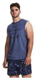 Ανδρική Αθλητική Μπλούζα Αμάνικη Μπλε Under Armour