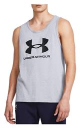 Ανδρική Αθλητική Μπλούζα Αμάνικη Γκρι Under Armour