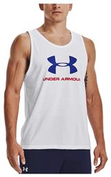 Ανδρική Μπλούζα Αμάνικη Λευκή Under Armour