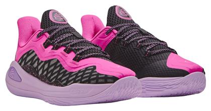 Αθλητικά Παιδικά Παπούτσια Μπάσκετ Low Gs Curry Μωβ Under Armour