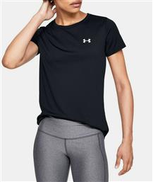 Under Armour Γυναικείο Αθλητικό T-shirt Μαύρο από το SportGallery