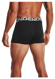 Charged Ανδρικά Μποξεράκια Μαύρα 3Pack Under Armour