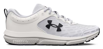 Charged Assert 10 Ανδρικά Αθλητικά Παπούτσια Running Λευκά Under Armour