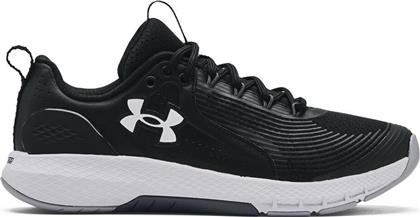Under Armour Charged Commit TR 3 Ανδρικά Αθλητικά Παπούτσια για Προπόνηση & Γυμναστήριο Black / White από το Z-mall