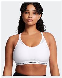 Crossback Low Bra Γυναικείο Μπουστάκι Λευκό Under Armour
