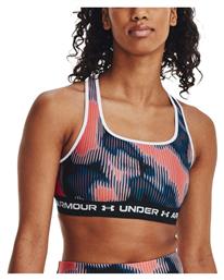 Crossback Mid Print Γυναικείο Αθλητικό Μπουστάκι Under Armour