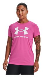 Γυναικείο Αθλητικό T-shirt Φούξια Under Armour