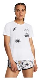 Γυναικείο Αθλητικό T-shirt Λευκό Under Armour