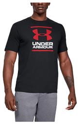 Under Armour GL Foundation Ανδρικό Αθλητικό T-shirt Κοντομάνικο Μαύρο από το Modivo