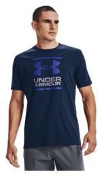 GL Foundation Ανδρικό Αθλητικό T-shirt Κοντομάνικο Navy Μπλε Under Armour