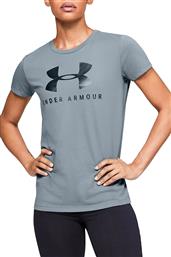 Under Armour Graphic Sportstyle Classic Crew Hushed Turquoise από το Z-mall
