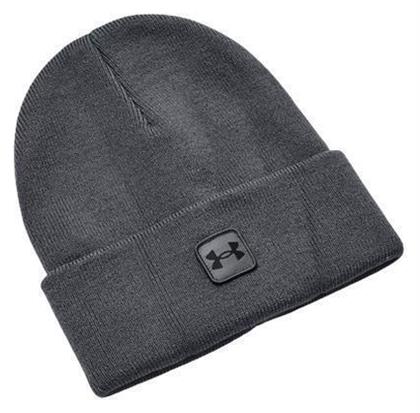 Halftime Beanie Ανδρικός Σκούφος Πλεκτός σε Γκρι χρώμα Under Armour
