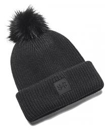 Halftime Ridder Pom Pom Beanie Γυναικείος Σκούφος σε Μαύρο χρώμα Under Armour