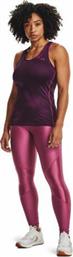 Heat Gear Shine Γυναικείο Μακρύ Κολάν Ψηλόμεσο Φούξια Under Armour
