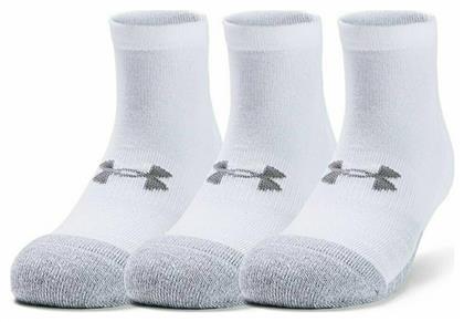 Heatgear Αθλητικές Κάλτσες Λευκές 3 Ζεύγη Under Armour