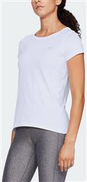 Under Armour HeatGear Γυναικείο Αθλητικό T-shirt Fast Drying Λευκό