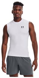 Heatgear Ισοθερμική Μπλούζα Λευκή Under Armour