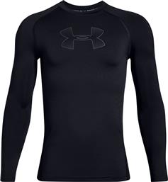 Under Armour Παιδική Ισοθερμική Μπλούζα για Αγόρι Μαύρη HeatGear από το Sportcafe