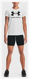 Live Sportstyle Graphic Γυναικείο Αθλητικό T-shirt Λευκό Under Armour
