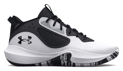 Lockdown 6 Μπασκετικά Παπούτσια White / Jet Gray / Black Under Armour