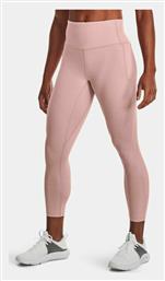 Meridian Γυναικείο Cropped Κολάν Ψηλόμεσο Ροζ Under Armour