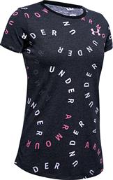 Παιδικό T-shirt για Κορίτσι Μαύρο Under Armour