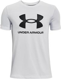 Under Armour Παιδικό T-shirt Γκρι