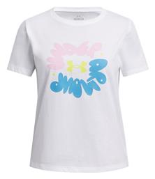 Παιδικό T-shirt Λευκό Wordmark Ss Under Armour
