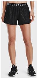 Play Up Αθλητικό Γυναικείο Σορτς Μαύρο Under Armour