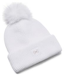 Pom Pom Beanie Γυναικείος Σκούφος με Rib Πλέξη Under Armour